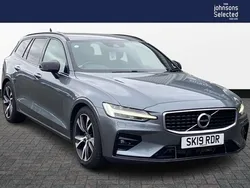 Grey Used 2019 Volvo V60 R-Design Estate | £21,950 (Good price)