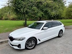 White Used 2021 BMW 530 Comfort Edition Estate | £16,995 (Good price)