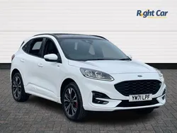 White Used 2022 Ford Kuga ST-Line X SUV | £21,699 (Fair price)