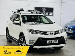 White Used 2015 Toyota RAV4 SUV | £6,500 (Fair price)