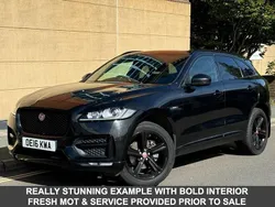 Black Used 2016 Jaguar F-Pace R-Sport SUV | £12,995 (Good price)