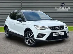 White Used 2021 Seat Arona XCELLENCE Lux SUV | £13,991 (Fair price)