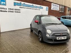 Grey Used 2014 Fiat 500 S Hatchback | £3,906 (Fair price)