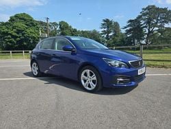 Blue Used 2018 Peugeot 308 Allure Hatchback | £7,495 (Fair price)