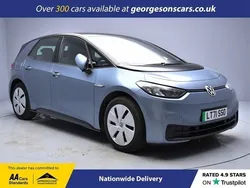 Blue Used 2021 VW ID.3 Pro Hatchback | £14,400 (Fair price)