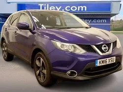 Blue Used 2016 Nissan Qashqai N-Connecta SUV | £6,990 (Fair price)