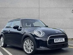 Enigmatic black metallic Used 2021 Mini Cooper Exclusive Hatchback | £18,293 (Fair price)
