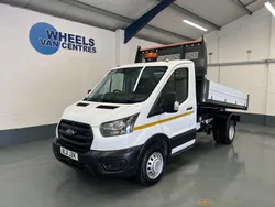 White Used 2021 Ford Transit S | £19,490 (A bit pricey)