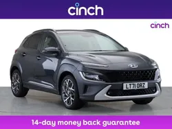 Grey Used 2021 Hyundai Kona Premium SUV | £16,329 (Fair price)