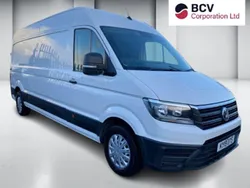 White Used 2019 VW Crafter Trendline Van | £7,995 (Expensive)
