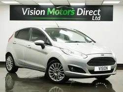 Silver Used 2014 Ford Fiesta Titanium Hatchback | £4,640 (Good price)