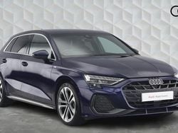 Blue Used 2025 Audi A3 S-Line Hatchback | £27,950 (Fair price)