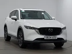 White Used 2024 Mazda CX-5 Exclusive-Line SUV | £23,498 (Fair price)