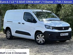 White Used 2020 Peugeot Partner MPV | £6,995 (A bit pricey)