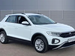 White Used 2022 VW T-Roc Life SUV | £16,424 (Good price)