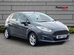 Grey Used 2017 Ford Fiesta Zetec Hatchback | £7,495 (Fair price)