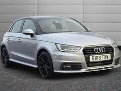 Floret silver Used 2018 Audi A1 S-Line | £12,850 (Fair price)