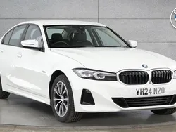 White Used 2024 BMW 330e Sport Line Sedan | £32,995 (Good price)