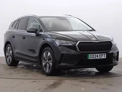 Black Used 2024 Skoda Enyaq iV SUV | £31,495 (A bit pricey)
