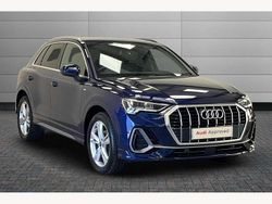 Blue Used 2022 Audi Q3 S-Line SUV | £25,990 (Fair price)