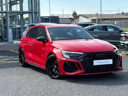 Red Used 2022 Audi RS3 Sport Hatchback | £47,250 (Fair price)