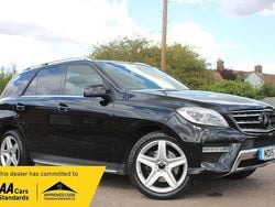 Black Used 2015 Mercedes ML250 AMG line SUV | £13,990 (Fair price)
