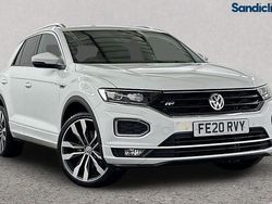 White Used 2020 VW T-Roc R-line SUV | £21,710 (Fair price)