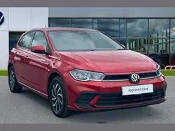 Kings red metallic black Used 2022 VW Polo Life Hatchback | £17,265 (Fair price)