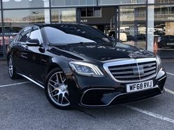 Black Used 2018 Mercedes S63L AMG AMG Sedan | £41,995