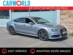 Grey Used 2015 Audi A7 Sportback Black Edition Hatchback | £12,700 (Fair price)