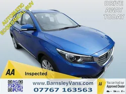 Blue Used 2020 MG ZS Excite Sedan | £11,495 (Fair price)