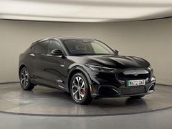 Black Used 2021 Ford Mustang Mach-E Extended Range SUV | £27,600 (A bit pricey)