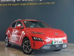 Red Used 2022 Hyundai Kona Ultimate SUV | £17,498 (Fair price)