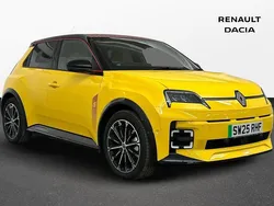 Pop yellow New 2025 Renault R5 Iconic Hatchback | £25,500 (Fair price)