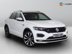 White Used 2019 VW T-Roc R-line SUV | £14,575 (Fair price)