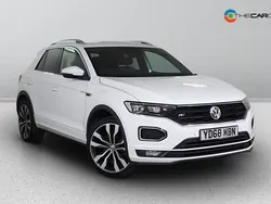 White Used 2019 VW T-Roc R-line SUV | £14,175 (Good price)