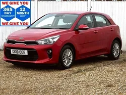 Red Used 2018 Kia Rio 2 Hatchback | £10,999 (Fair price)