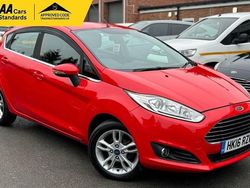 Red Used 2016 Ford Fiesta Zetec Hatchback | £6,495 (Fair price)