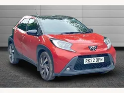 Red Used 2022 Toyota Aygo Hatchback | £11,550 (Fair price)