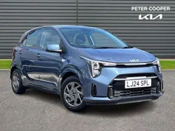 Blue Used 2024 Kia Picanto 2 Hatchback | £15,291 (A bit pricey)