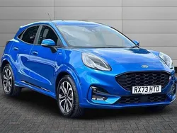 Desert island blue Used 2023 Ford Puma ST-Line Hatchback | £20,000 (Fair price)