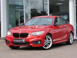 Red Used 2014 BMW 218 M Sport Coupe | £7,295 (Fair price)