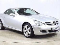 Silver Used 2008 Mercedes SLK200 Cabriolet | £4,250 (Good price)