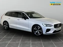 White Used 2021 Volvo V60 R-Design Estate | £20,495 (Good price)