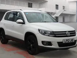 White Used 2012 VW Tiguan SE SUV | £7,495 (Fair price)