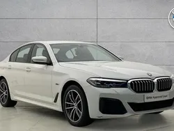 White Used 2022 BMW 530e M Sport | £27,485 (Good price)
