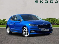 Race blue metallic Used 2024 Skoda Fabia SE L Hatchback | £16,295 (A bit pricey)