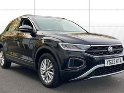 Black Used 2023 VW T-Roc Life SUV | £17,995 (Fair price)