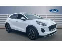 White Used 2023 Ford Puma Titanium SUV | £16,822 (Good price)
