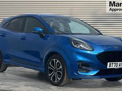 Blue Used 2020 Ford Puma Gen-E ST-Line Hatchback | £12,979 (Fair price)